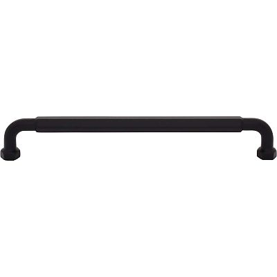 Top Knobs Coddington - Dustin 7-9/16" (192mm) Center-to-Center Cabinet Pull (Flat Black)