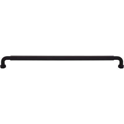 Top Knobs Coddington - Dustin 12" (305mm) Center-to-Center Cabinet Pull (Flat Black)