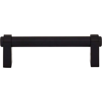 Top Knobs Coddington - Lawrence 3-3/4" (96mm) Center-to-Center Cabinet Pull (Flat Black)