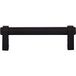 Top Knobs Coddington - Lawrence 3-3/4" (96mm) Center-to-Center Cabinet Pull (Flat Black)