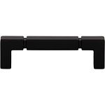 Top Knobs Coddington - Langston 3-3/4" (96mm) Center-to-Center Cabinet Pull (Flat Black)