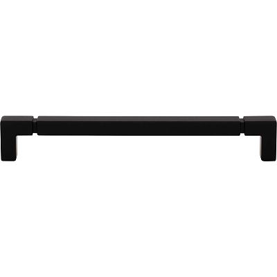 Top Knobs Coddington - Langston 7-9/16" (192mm) Center-to-Center Cabinet Pull (Flat Black)