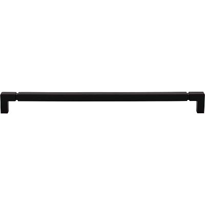 Top Knobs Coddington - Langston 12" (305mm) Center-to-Center Cabinet Pull (Flat Black)