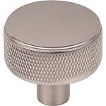 Top Knobs Garrison - Burnham 1-1/4" (32mm) Cabinet Knob (Brushed Satin Nickel)