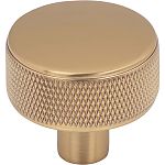 Top Knobs Garrison - Burnham 1-1/4" (32mm) Cabinet Knob (Honey Bronze)