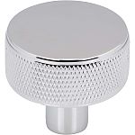 Top Knobs Garrison - Burnham 1-1/4" (32mm) Cabinet Knob (Polished Chrome)
