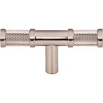 Top Knobs Garrison - Burnham 3" (76mm) Cabinet T-Knob (Brushed Satin Nickel)