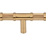 Top Knobs Garrison - Burnham 3" (76mm) Cabinet T-Knob (Honey Bronze)