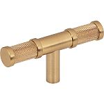 Top Knobs Garrison - Burnham 3" (76mm) Cabinet T-Knob (Honey Bronze)