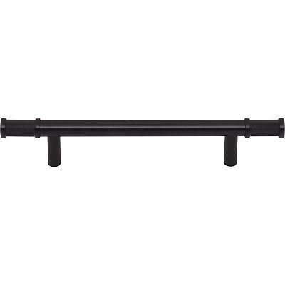 Top Knobs Garrison - Burnham 5-1/16" (129mm) Center-to-Center Cabinet Pull (Flat Black)