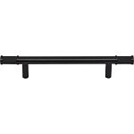 Top Knobs Garrison - Burnham 5-1/16" (129mm) Center-to-Center Cabinet Pull (Flat Black)