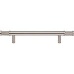 Top Knobs Garrison - Burnham 5-1/16" (129mm) Center-to-Center Cabinet Pull (Brushed Satin Nickel)