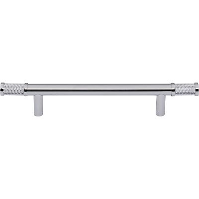 Top Knobs Garrison - Burnham 5-1/16" (129mm) Center-to-Center Cabinet Pull (Polished Chrome)