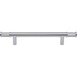 Top Knobs Garrison - Burnham 5-1/16" (129mm) Center-to-Center Cabinet Pull (Polished Chrome)