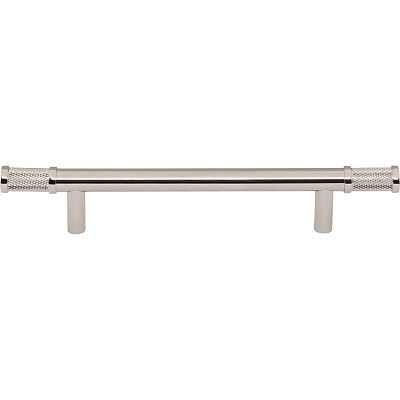 Top Knobs Garrison - Burnham 5-1/16" (129mm) Center-to-Center Cabinet Pull (Polished Nickel)