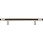 Top Knobs Garrison - Burnham 5-1/16" (129mm) Center-to-Center Cabinet Pull (Polished Nickel)