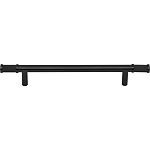 Top Knobs Garrison - Burnham 6-5/16" (160mm) Center-to-Center Cabinet Pull (Flat Black)