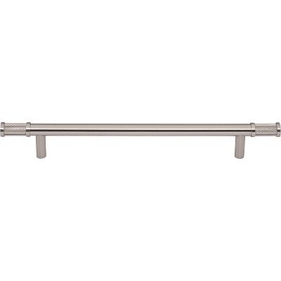 Top Knobs Garrison - Burnham 7-9/16" (192mm) Center-to-Center Cabinet Pull (Brushed Satin Nickel)