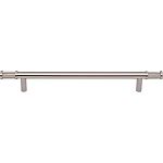 Top Knobs Garrison - Burnham 7-9/16" (192mm) Center-to-Center Cabinet Pull (Brushed Satin Nickel)