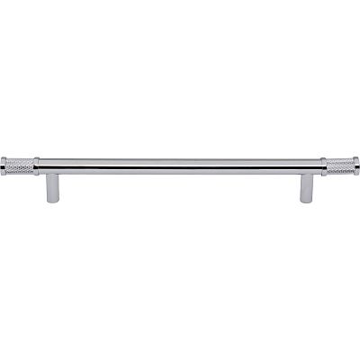 Top Knobs Garrison - Burnham 7-9/16" (192mm) Center-to-Center Cabinet Pull (Polished Chrome)