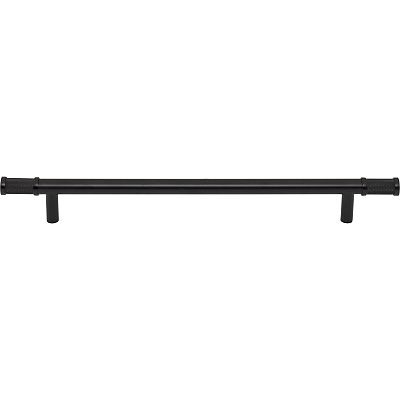 Top Knobs Garrison - Burnham 8-13/16" (224mm) Center-to-Center Cabinet Pull (Flat Black)