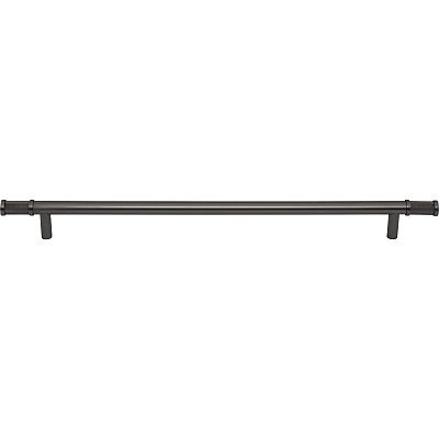 Top Knobs Garrison - Burnham 12" (305mm) Center-to-Center Cabinet Pull (Ash Gray)