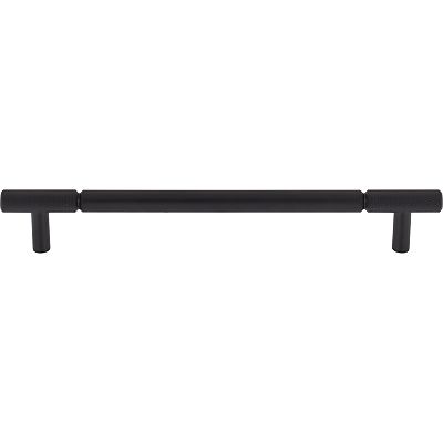 Top Knobs Garrison - Prestwick 7-9/16" (192mm) Center-to-Center Cabinet Pull (Flat Black)