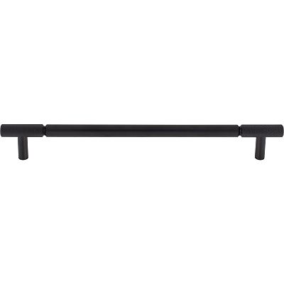 Top Knobs Garrison - Prestwick 8-13/16" (224mm) Center-to-Center Cabinet Pull (Flat Black)