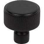 Top Knobs Garrison - Dempsey 1-1/4" (32mm) Round Cabinet Knob (Flat Black)