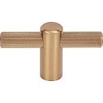 Top Knobs Garrison - Dempsey 2-1/2" (64mm) Cabinet T-Knob (Honey Bronze)