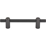 Top Knobs Garrison - Dempsey 3-3/4" (96mm) Center-to-Center Cabinet Pull (Ash Gray)