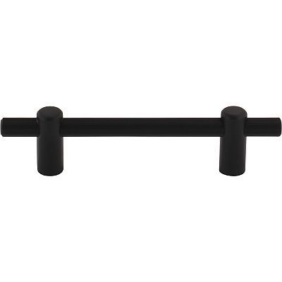 Top Knobs Garrison - Dempsey 3-3/4" (96mm) Center-to-Center Cabinet Pull (Flat Black)