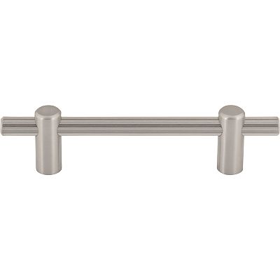 Top Knobs Garrison - Dempsey 3-3/4" (96mm) Center-to-Center Cabinet Pull (Brushed Satin Nickel)