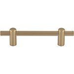Top Knobs Garrison - Dempsey 3-3/4" (96mm) Center-to-Center Cabinet Pull (Honey Bronze)
