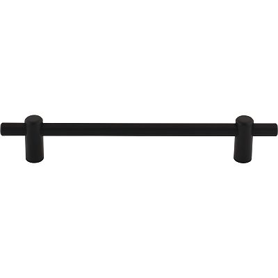 Top Knobs Garrison - Dempsey 6-5/16" (160mm) Center-to-Center Cabinet Pull (Flat Black)