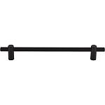 Top Knobs Garrison - Dempsey 7-9/16" (192mm) Center-to-Center Cabinet Pull (Flat Black)
