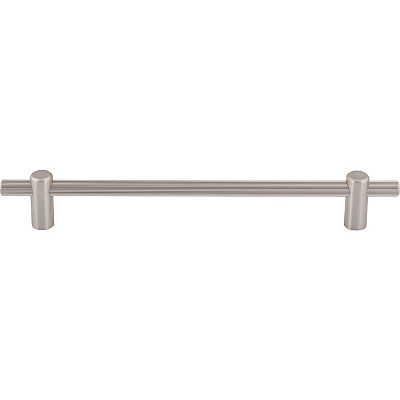 Top Knobs Garrison - Dempsey 7-9/16" (192mm) Center-to-Center Cabinet Pull (Brushed Satin Nickel)