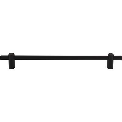 Top Knobs Garrison - Dempsey 8-13/16" (224mm) Center-to-Center Cabinet Pull (Flat Black)