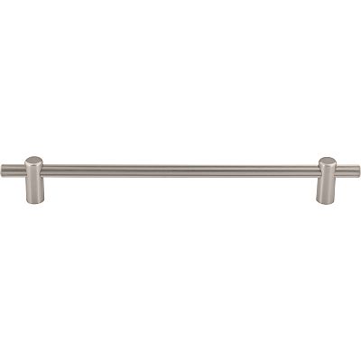 Top Knobs Garrison - Dempsey 8-13/16" (224mm) Center-to-Center Cabinet Pull (Brushed Satin Nickel)