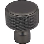 Top Knobs Garrison 1-1/8" (29mm) Round Cabinet Knob (Ash Gray)
