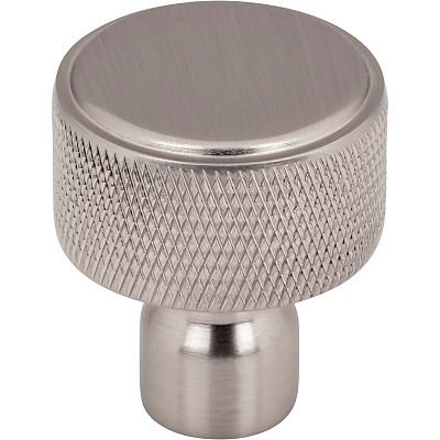 Top Knobs Garrison 1-1/8" (29mm) Round Cabinet Knob (Brushed Satin Nickel)