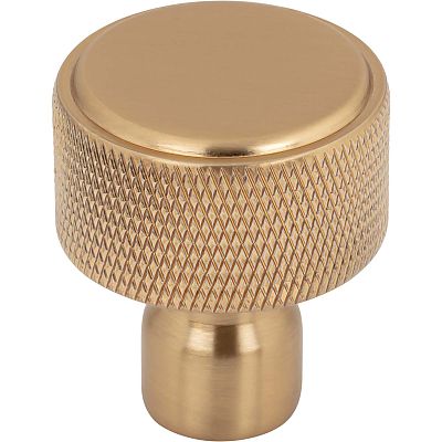 Top Knobs Garrison 1-1/8" (29mm) Round Cabinet Knob (Honey Bronze)