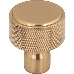 Top Knobs Garrison 1-1/8" (29mm) Round Cabinet Knob (Honey Bronze)