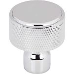 Top Knobs Garrison 1-1/8" (29mm) Round Cabinet Knob (Polished Chrome)
