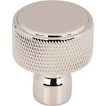 Top Knobs Garrison 1-1/8" (29mm) Round Cabinet Knob (Polished Nickel)