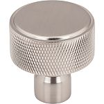 Top Knobs Garrison 1-1/4" (32mm) Round Cabinet Knob (Brushed Satin Nickel)