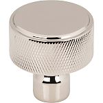 Top Knobs Garrison 1-1/4" (32mm) Round Cabinet Knob (Polished Nickel)