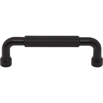 Top Knobs Garrison 3-3/4" (96mm) Center-to-Center Cabinet Pull (Flat Black)
