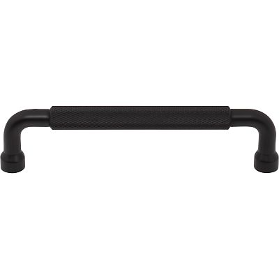 Top Knobs Garrison 5-1/16" (129mm) Center-to-Center Cabinet Pull (Flat Black)