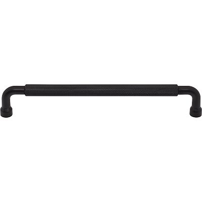 Top Knobs Garrison 7-9/16" (192mm) Center-to-Center Cabinet Pull (Flat Black)